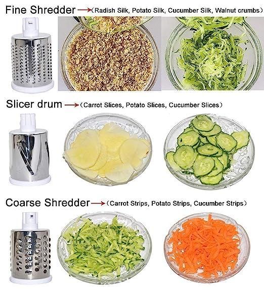 VegiChop™ - 4 in 1 Vegetable Grater & Slicer