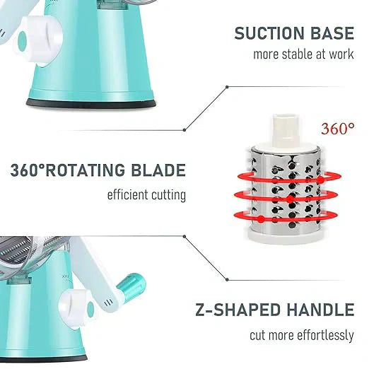 VegiChop™ - 4 in 1 Vegetable Grater & Slicer