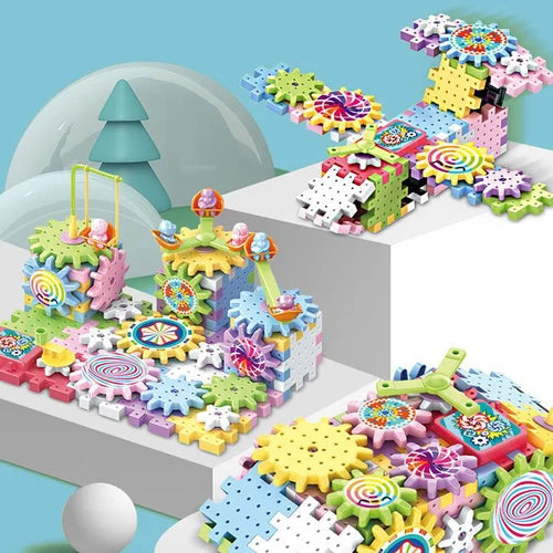 Electric Building Block Toy