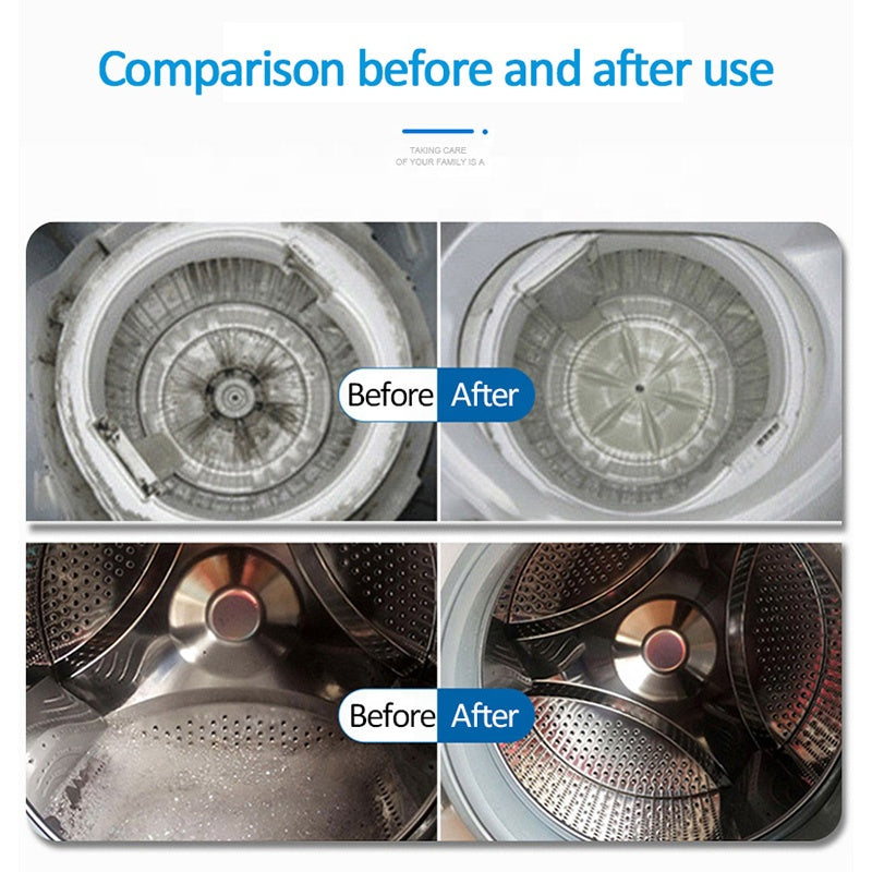 PureWash™ - Washing Machine Cleaning Tablet (Pack Of 48 Tablets)