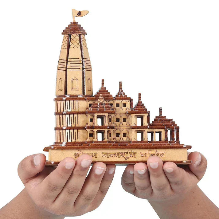 Special Wooden "Shree Ram Mandir"