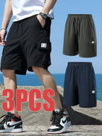Baggy Cargo Shorts (Pack of 3)