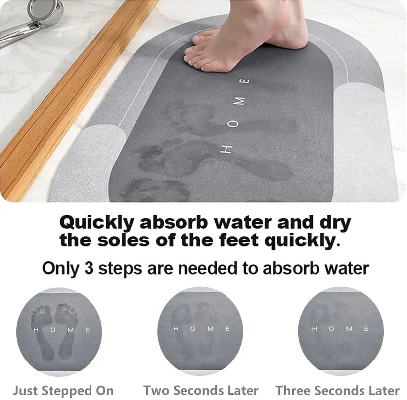 QuikCozy™ - Quick Dry Non Slip Mat