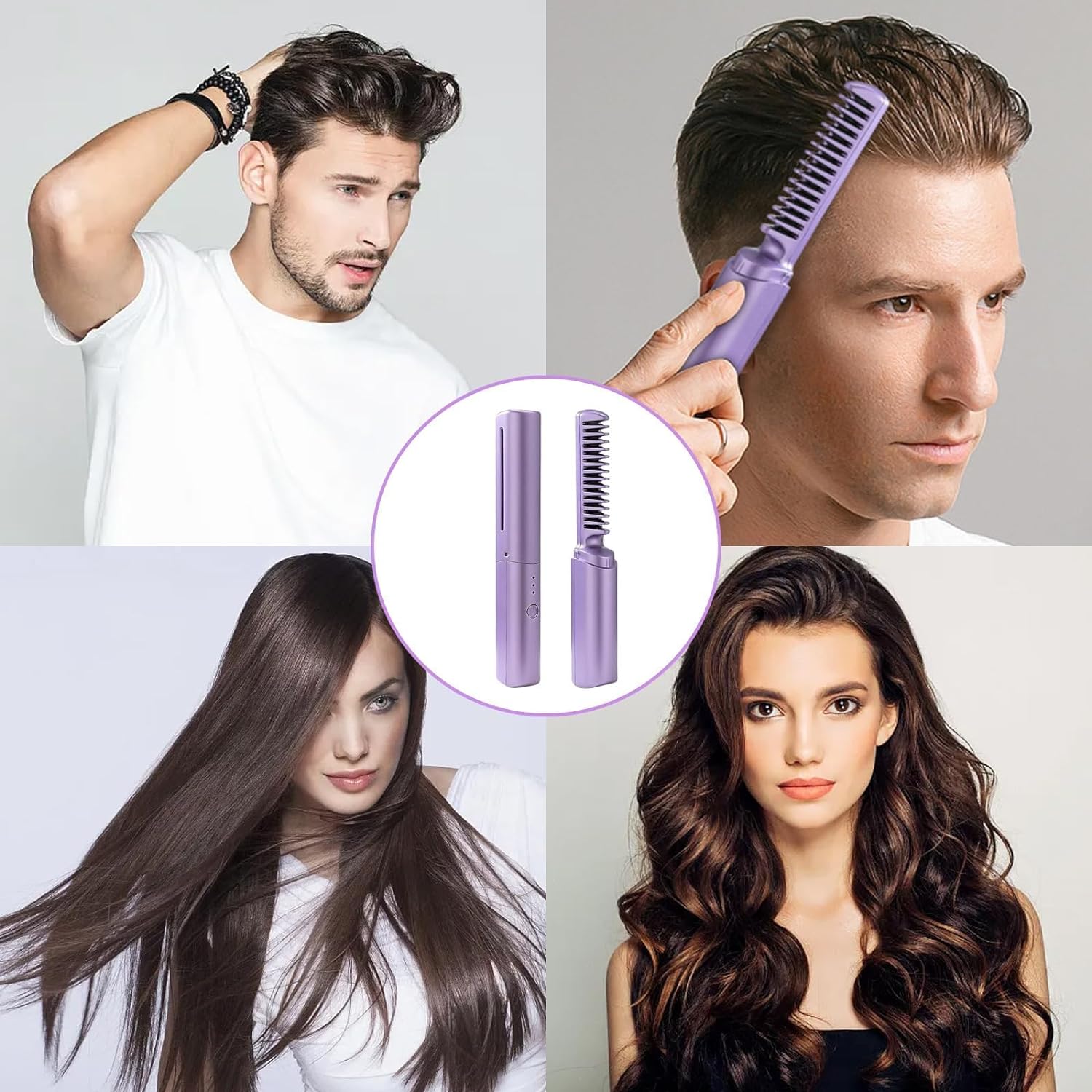 GlamFlex™ - Portable Hair Straightener