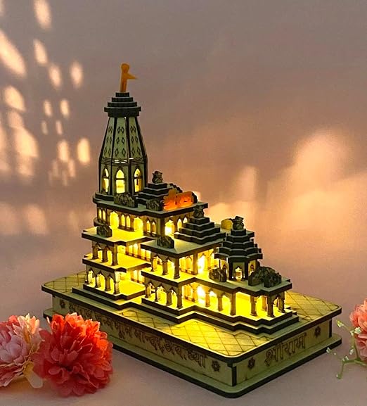 Special Wooden "Shree Ram Mandir"
