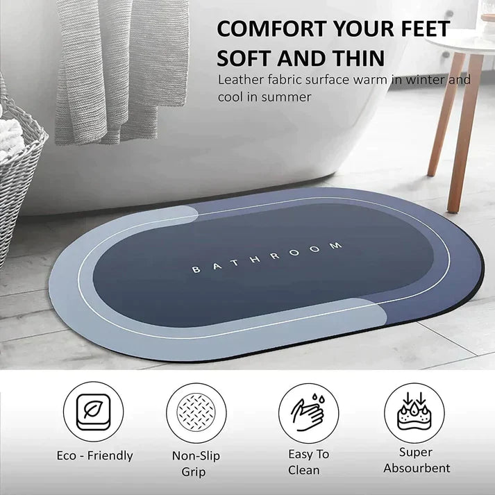 QuikCozy™ - Quick Dry Non Slip Mat