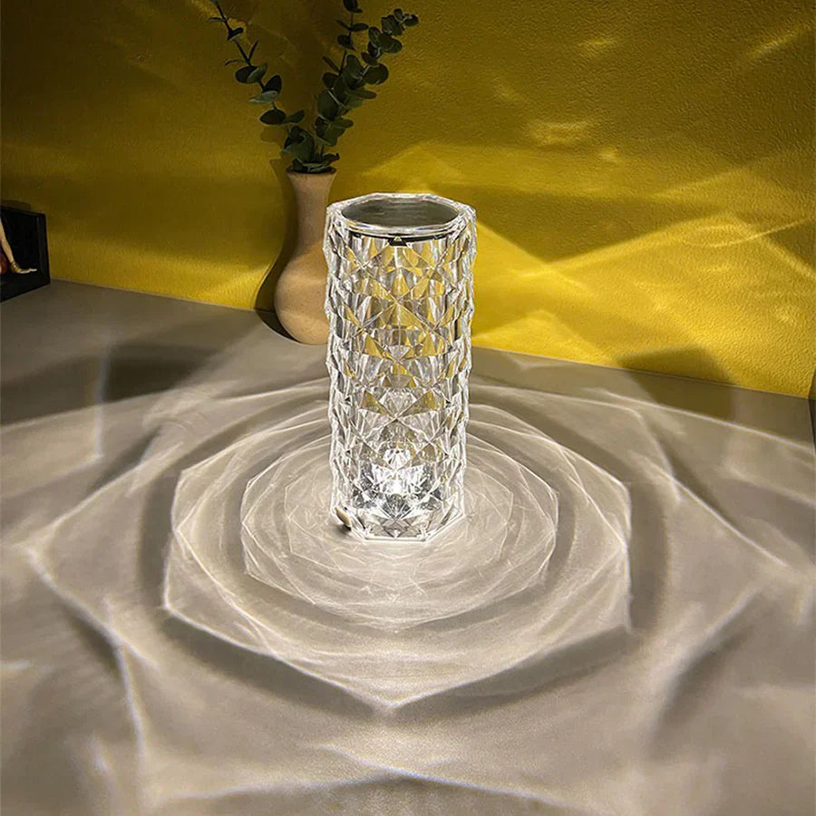 AuraGlow™ Crystal Lamp