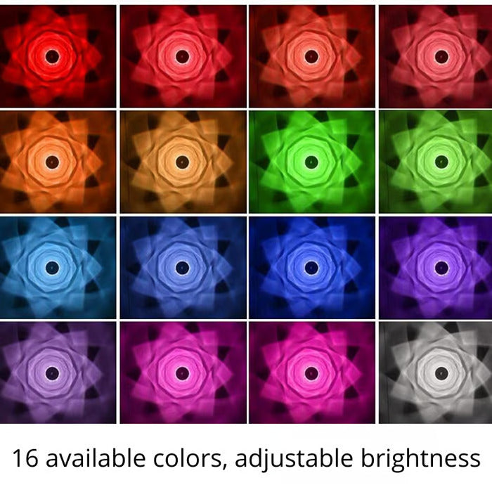 AuraGlow™ Crystal Lamp