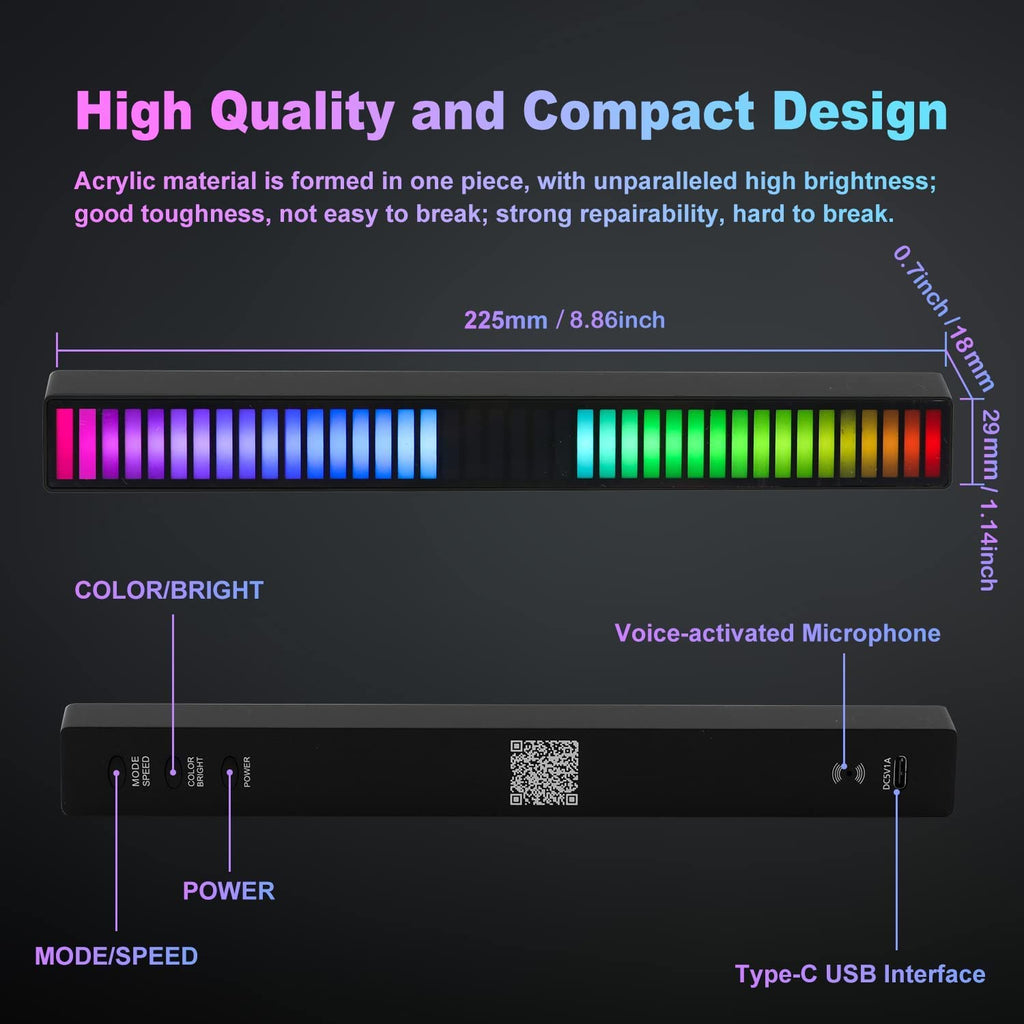 AuraPulse™ - Wireless RGB Light Bar