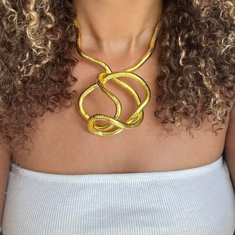Bendable Snake Necklace