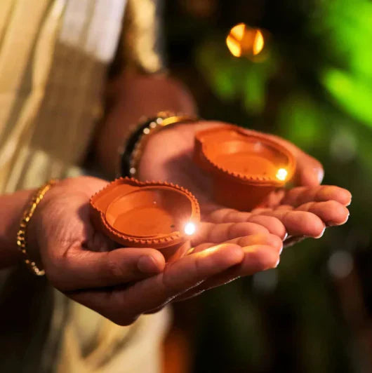 Eco-Friendly Water Sensor LED Diya