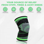 KneeFire™ - Knee Compression Sleeve (Pack of 2)
