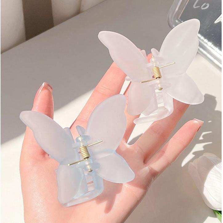 Korean Trendy Butterfly Clutcher (Pack of 4)