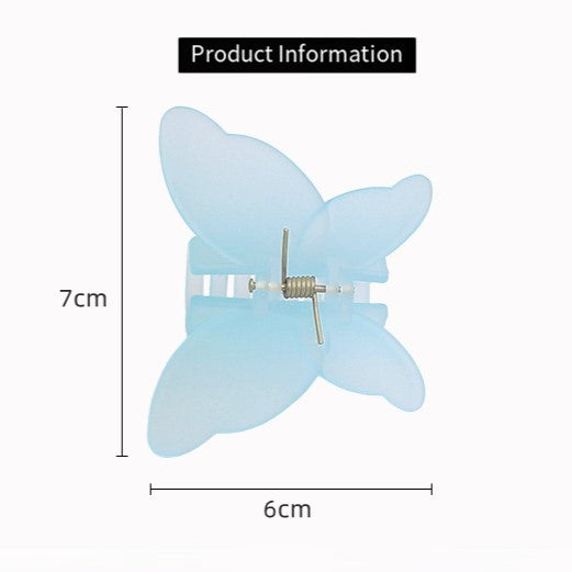 Korean Trendy Butterfly Clutcher (Pack of 4)