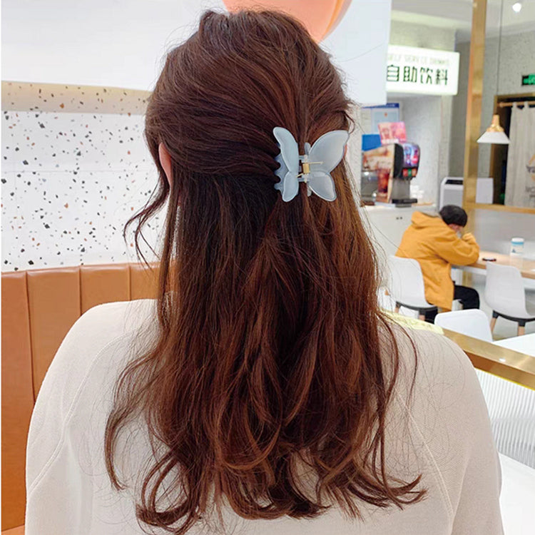 Korean Trendy Butterfly Clutcher (Pack of 4)