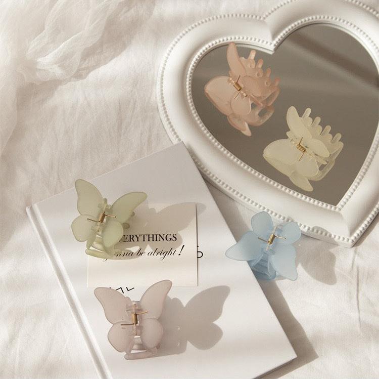 Korean Trendy Butterfly Clutcher (Pack of 4)