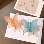 Korean Trendy Butterfly Clutcher (Pack of 4)