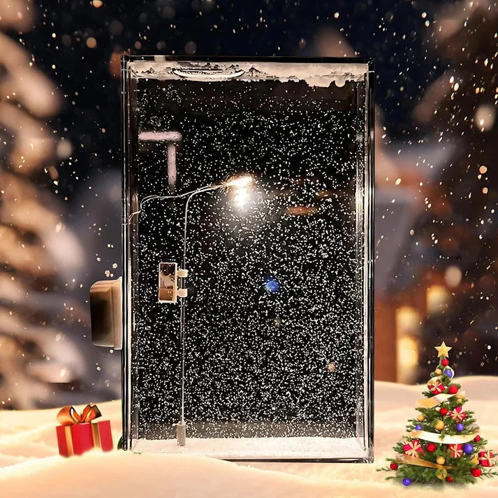 DIY Snowy Street LED Lamp