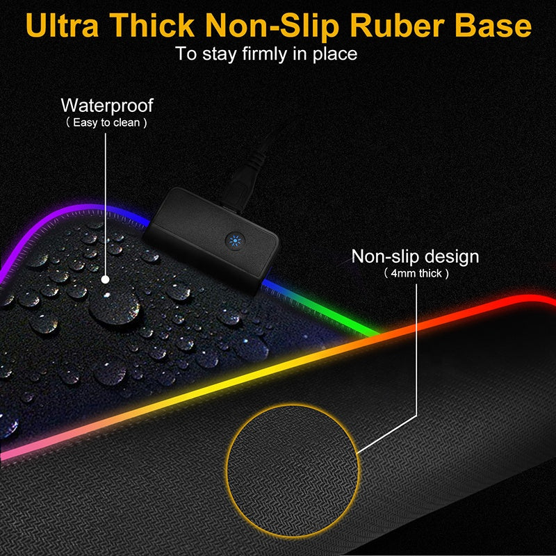 ChromaMat™ RGB Mouse Pad | Ambient Lighting