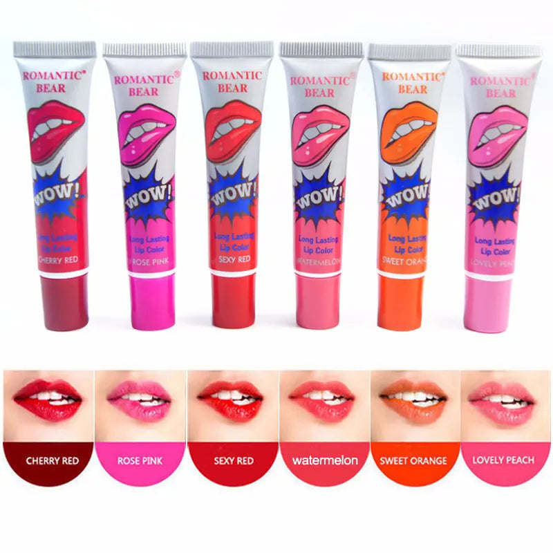 Makeup Matte Lip Gloss (Pack of 6)