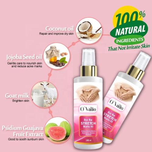 MarkLess Strech Guard Oil Pack of 2(100mlx2)