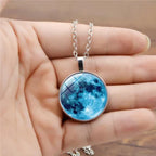 Night Glowing Moon Pendant