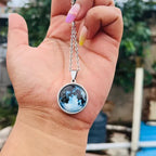 Night Glowing Moon Pendant