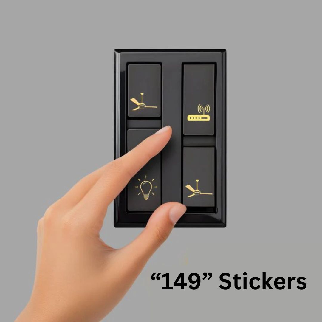 Premium 3D Switch Stickers (149 Stickers)