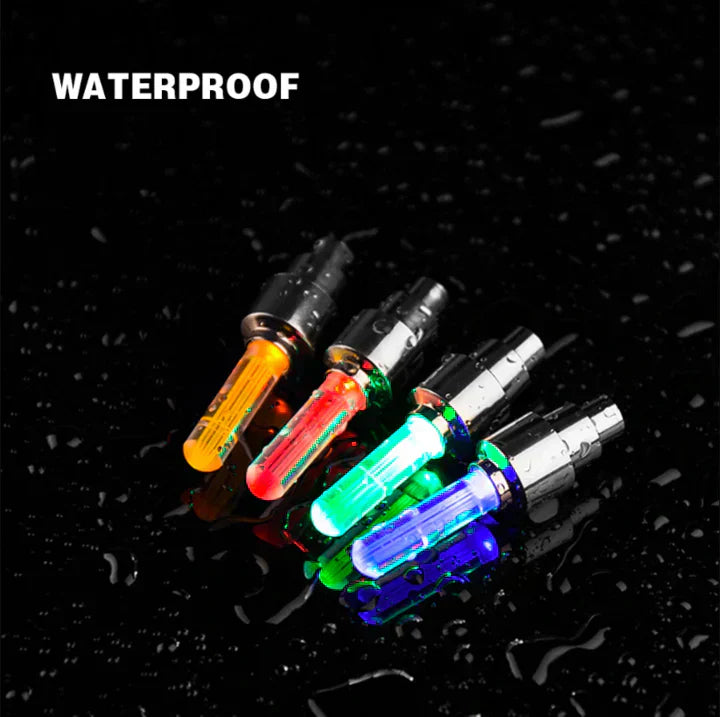 Multicolor Waterproof LED Wheel Lights (Set of 2 PC)