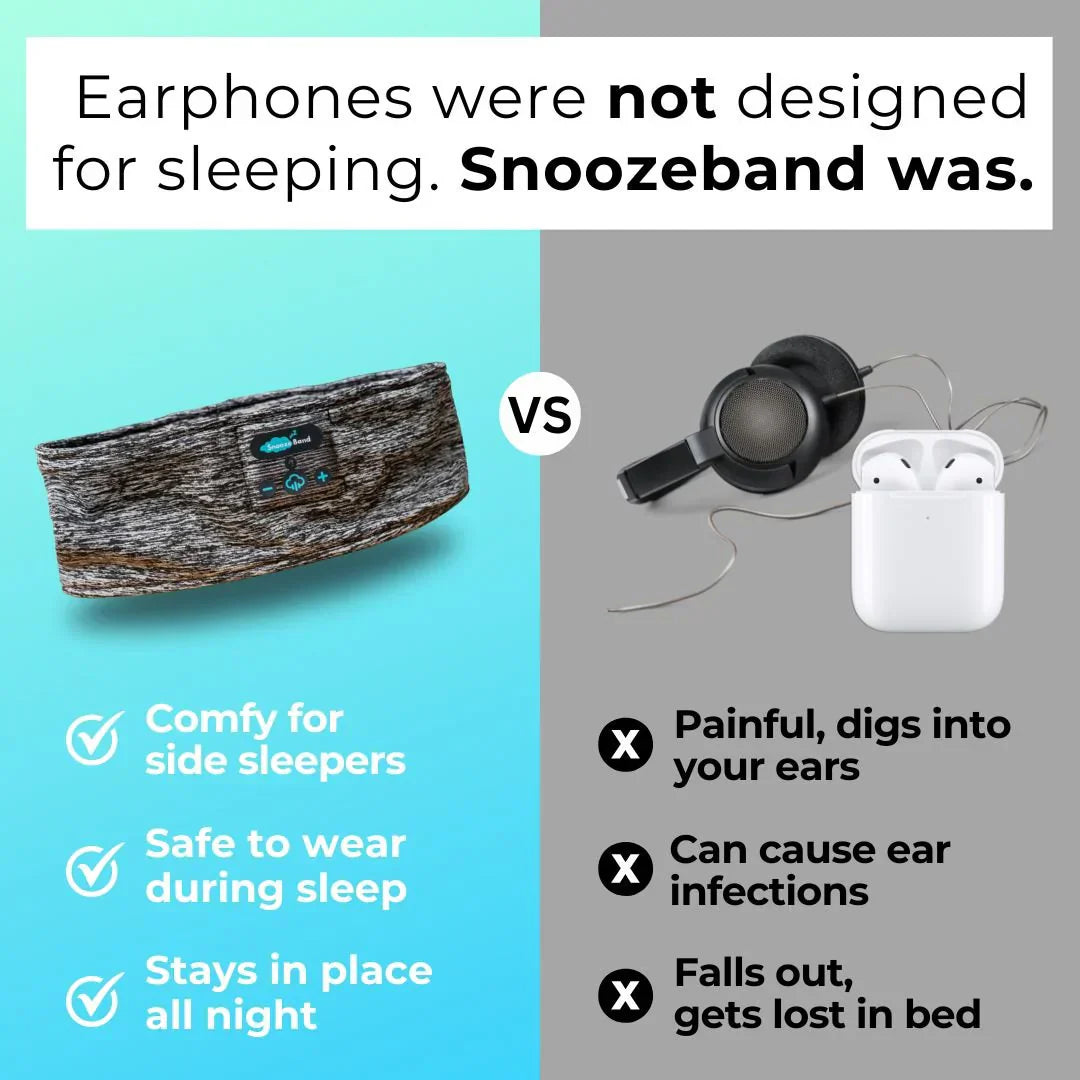 SnoozeBand - Bluetooth Sleep Mask