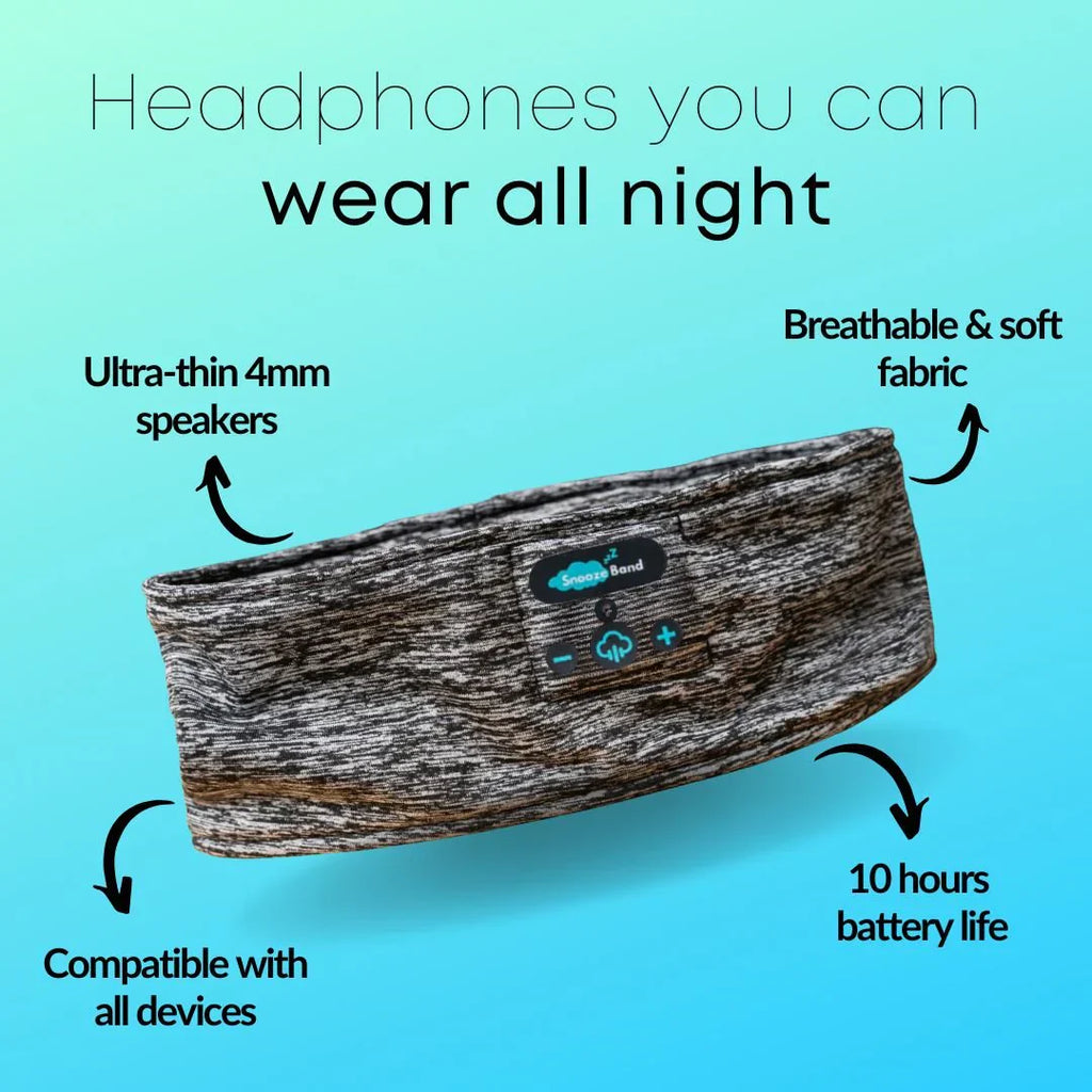 SnoozeBand - Bluetooth Sleep Mask