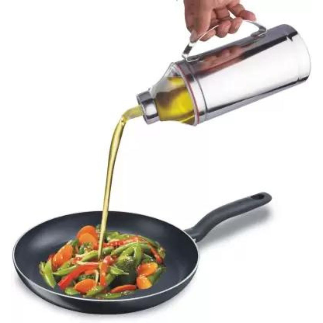 SteelPour™ - Oil Dispenser Bottle 1L (Pack of 2)