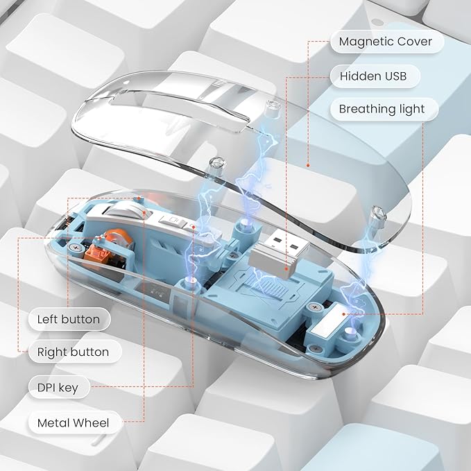 Transparent Wireless Mouse