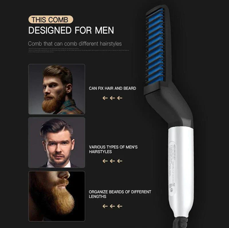 Electric Hair & Beard Straightener